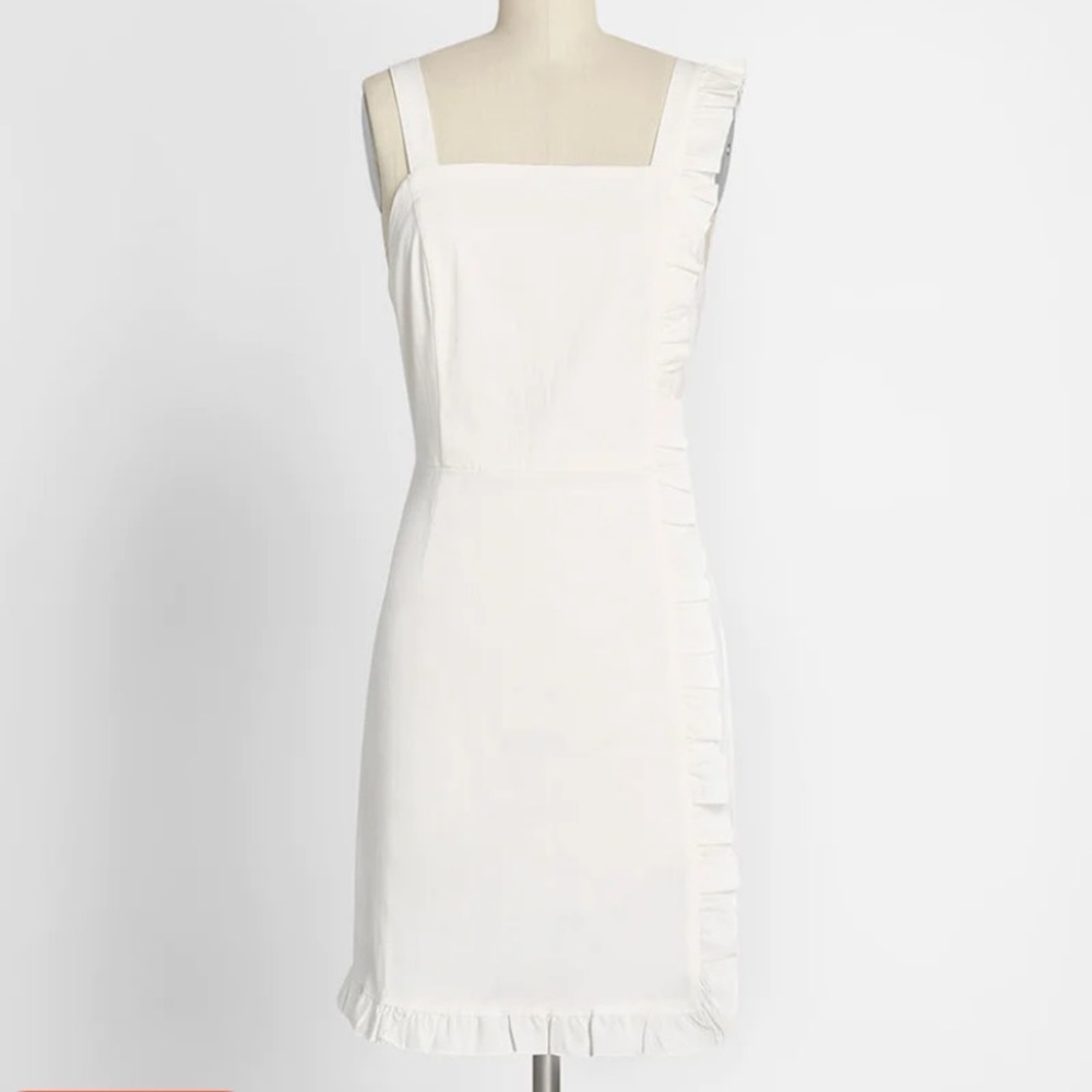 Modcloth Get Ready to Ruffle Mini Dress